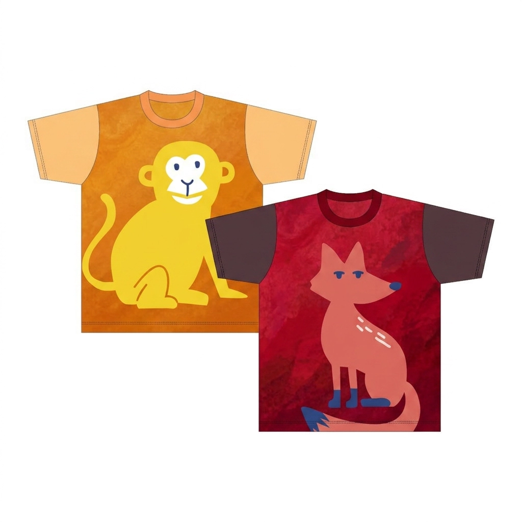 全面印刷Tシャツ
