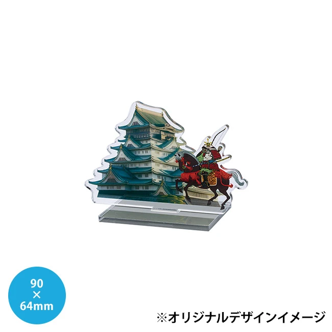 アクリルスタンドワイド 90×64mm クリア(S)